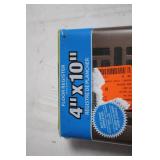 Unopened 4" x 10" Floor Register with Oil-Rubbed Bronze Finish