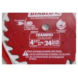 Diablo 4-1/2" Framing Blade 24 Teeth for Corded/Cordless Saws