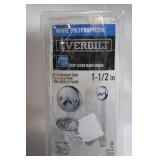 Everbilt Trip Lever Bath Drain, White Polypropylene, 1-1/2 inch