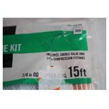 Everbilt Copper Ice Maker Supply Line Kit 15ft