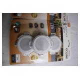 Set of 6 LED Puck Lights with EZ Link System