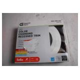 Commercial Electric LED Color Changing Recessed Trim Lighting Fixture