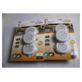 Set of 2 EZ Link LED Puck Lights Packages