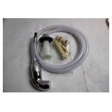Kitchen Pull-Out Spray Faucet Kit with Hose and Fittings
