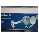 Commercial Electric Ceiling Fan Support Box with Brace Kit for New Construction