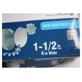 Commercial Electric Ceiling Fan Support Box with Brace Kit for New Construction