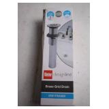 Oatey Brass Grid Drain for Bathroom Sinks