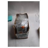 Box of 40 White Electrical Outlet Wall Plates, Rounded Corners