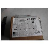 Box of 40 White Electrical Outlet Wall Plates, Rounded Corners