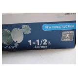 Ceiling Fan Rated Electrical Box with Brace for New Construction