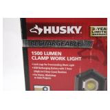 Husky Rechargeable 1500 Lumen Clamp Work Light