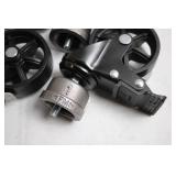 Set of 5 Heavy-Duty Caster Wheels with Brakes