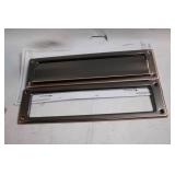 Brass Mail Slot with Installation Guide and Hardware