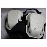 Pair of White Protective Knee Pads