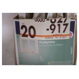 Box of 20 Plastic Wall Plates