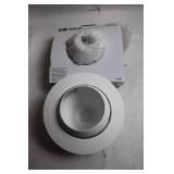 Halo 6" B2003 Recessed Lighting Trim with Coil Spring