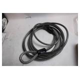 Heavy-Duty Braided Steel Cable Lock