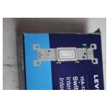 Leviton 10 Pack Light Switches 15A-120V AC