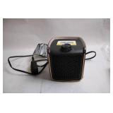 Portable Electric Space Heater with Adjustable Thermostat