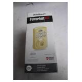 Kwikset Powerbolt 250 Keypad Electronic Lock - Polished Brass Finish