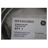 GE WX14X10005 4ft Washer Inlet Hose 2-Pack Hot & Cold