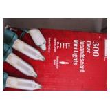 Collection of Clear and Blue Incandescent Mini Lights