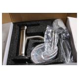 Brushed Nickel Bathroom Faucet with Flexible Hose