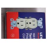 10 Pack of Leviton Plus+ Tamper-Resistant Outlets 15A-125V