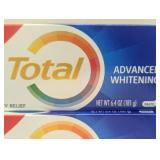 Colgate Total Advanced Whitening Toothpaste, 6.4 oz, 4-Pack