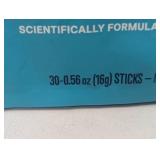 Liquid I.V. Hydration Multiplier, 30 Individual Serving Stick Packs in Resealable Pouch Flavor : Golden Cherry & Strawberry