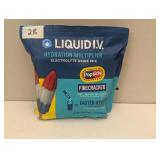 Liquid I.V. Hydration Multiplier Popsicle Firecracker - 28 Sticks
