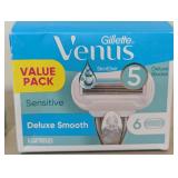 Gillette Venus Extra Smooth Sensitive Womens Razor Blade Refills, 10 Count, Designed for Women with Sensitive Skin