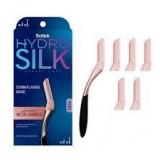 Schick Hydro Silk Dermaplaning Wand - 1 Dermaplaning Tool & 6 Refill Blades