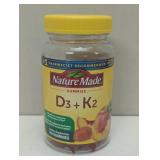Nature Made D3+K2 Gummies - 110ct