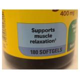 Magnesium Extra Strength 400 mg Softgels - 180 Count