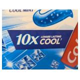 Colgate Max Fresh Cool Mint Toothpaste with Mini Breath Strips, 7.3 oz, 4-Pack, Whitening and Cavity Protection