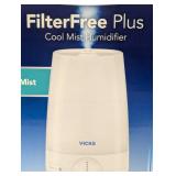 Vicks Filter Free Plus Cool Mist Ultrasonic Humidifier - 1.2gal