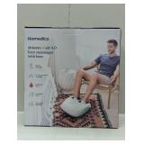 Homedics - Shiatsu + air 3.0 foot massager with heat - White
