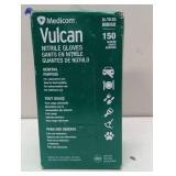 Medicom Vulcan Nitrile Gloves General Purpose, Extra-Large, 150 Gloves