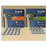 Oral-B Cross Action X & Floss Action X Replacement Head Set - 19 Heads Total