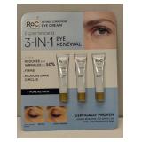 RoC Line Smoothing Eye Cream, 0.6 Fluid Ounce (Pack of 3)