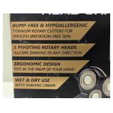 The Cutting Edge Rechargeable Head Shaver Set with Hypoallergenic Blades - Trial Size - 5ct
