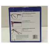 Design Optics by Foster Grant Kiersey Plastic Square Reading Glasses, 3-pk,+2.50