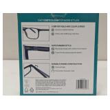 Design Optics by Foster Grant Cole Plastic Reading Glasses 3-Pack +2.00