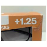 Design Optics Cole Classic Full Rim Rectangular Reading Glasses 3-Pack +1.25