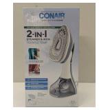 Conair Turbo Extremesteam 2 in 1 Steamer and Iron with Gentle Temp Accessories