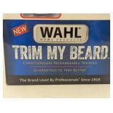 Wahl Cord/Cordless Rechargeable Electric Beard Hair Trimmer for Men with 19 Cutting Lengths