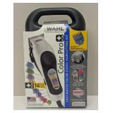 Wahl Color Pro Plus Corded Electric Hair Clipper Set with Color Coded Attachment Guards