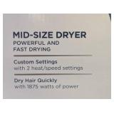 Conair Navy Mid Size Turbo Dryer