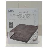 Pure Enrichment Pure Relief Ultra-Wide Microplush Heating Pad XXL 20"x24".